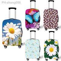 Edelweiss / Irises / Daisy Flower Print Luggage Cover Women Trolley Case Protective Covers 18-32 Inch Anti-dust Suitcase Cover