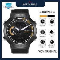 NORTH EDGE【100 Genuine】HORNET Men S Sports Watch Dual Time Alarm Digital Watch[Professional Outdoor Sports Watch]