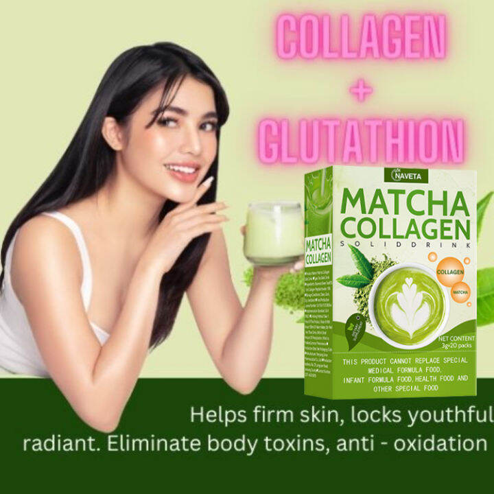 MATCHA COLLAGEN Collagen Matcha Powder Green Juice Powder 100 Pure and