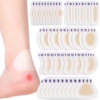 【YF】 2Pcs Gel Shoes Stickers Hydrocolloid Shoe Pads Relief Pain Blisters Sticker Invisible Anti Blister Heel Foot Protector