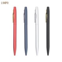 LAMPO Aluminium Sign Gel Pen Metal Signing Pen 0.5MM PREMEC Smooth Switzerland Refill Black Ink Office School Writing Pen