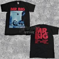 เสื้อยืดพรีเมี่ยมMR BIG BUMP AHEAD Musik Rock Prapatan Rebel Heaven Hell เสื้อยืดแขนสั้น