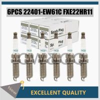 22401-EW61C 22401-EW61C 6ชิ้น6ชิ้น22401-EW61C FXE22HR11คู่หัวเทียนอิริเดียมสำหรับ Nissan 350Z แมก Altima เควส Murano Pathfinder V6 3.5L VQ35