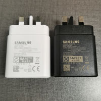 Samsung 45W UK Super Adaptive Fast Charge Charger EP-TA845สำหรับ Galaxy Z Flip Fold 4 3 2 S20 S21 S22 S23หมายเหตุ20 Ultra 10 Plus FE