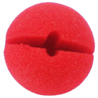 120PCS 2X2Inch Cosplay Noses Red Clown Nose for Party Halloween Costume Supplies Christamas