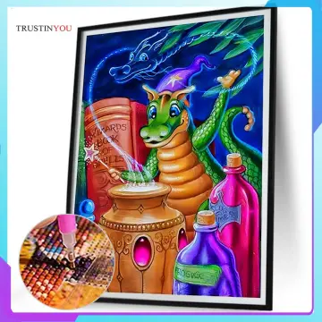 Dinosaur Diamond Painting Full - Best Price in Singapore - Jan