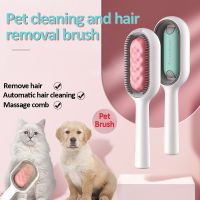 Animal Brush Hair Remover Pets Comb for Cat Dog Hamster Double Sided Brush Removes Pet Hairs Grooming Cleaner Massage Combing