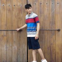 Mens Polo Shirt เสื้อยืด แขนสั้น by BOWLING