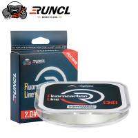 RUNCL 50M 100% Fluorocarbon Fishing Line Carbon Sinking Fish Line Strong Fluorocarbon Leader Line Japan Material 9-24LB