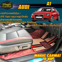 Audi A1 2010-2017 Hatchback Set B (เฉพาะห้องโดยสาร2แถว) พรมรถยนต์ Audi A1 2010-2017 พรม7D VIP Magic Carmat