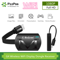 PzzPss G4 Wireless WiFi Display Dongle Receiver 1080P HD Stick Miracast Airplay DLNA Mirroring for phone Tablet PC to HD