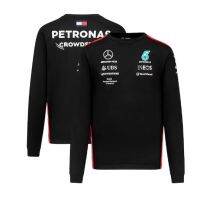 [In stock] 2023 design 9527 AMG Petronas F1  Team Long Sleeved Drive T-Shirt   Mens and Kids F1 Quick Dry Long Sleeve T-Shirt，Contact the seller for personalized customization of the name