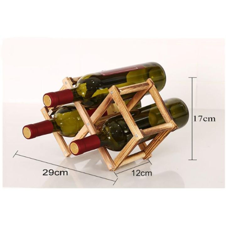flate-เรโทร-พับเก็บได้-ที่จัดระเบียบของ-ทำจากไม้-ตู้แสดงสินค้า-ที่วางขาตั้ง-ชั้นวางไม้-ชั้นวางไวน์