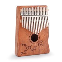 【YF】 Thumb Reducing Pressure Exquisite 17 Keys Kalimba Musical Instrument Kids Adults