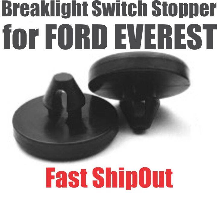 2pcs Brake Pedal Stopper / BrakeLight Switch Stopper For Ford Everest