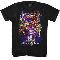 Street Fighter Video Martial Arts Arcade Game Pro Tour Crew graphic T-Shirt