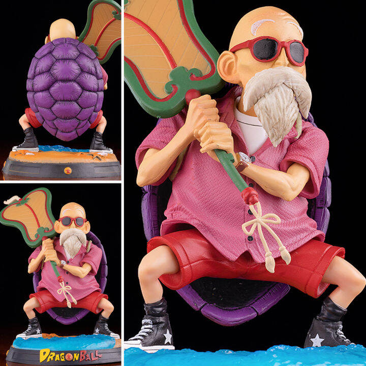 figure-ฟิกเกอร์-จากการ์ตูนเรื่อง-dragon-ball-z-ดราก้อนบอล-แซด-master-roshi-kame-sennin-มุเท็น-โรชิ-คาเมะ-เซ็นนิน-ผู้เฒ่าเต่า-อาจารย์-ของ-โงกุน-คุริริน-และ-หยำฉา-เสื้อสีชมพู-ver-anime-อนิเมะ-การ์ตูน-คอ