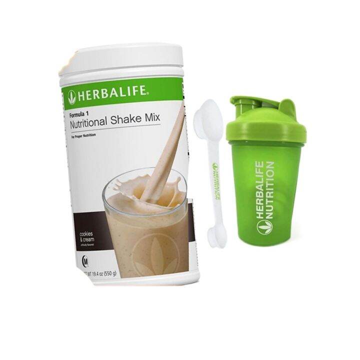 Herbalife Formula 1 Nutritional Shake Mix Cookies Cream 550g with