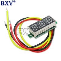 DC 0-100V 0.28 Mini Digital Voltmeter Red / Yellow / Blue /Green Digital Adjustable Battery Voltmeter WATTY Electronics