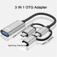 for Lightning OTG Adapter Cable Type-C/ Micro to USB Male to Femalefor iPhone/iPad/iPod MIDI Electric Piano Keyboard AMP DAC