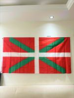 Gratis Ongkir 90X150ซม. Euskal Herria Flag ธงที่กำหนดเองตกแต่งภายในอาคารกลางแจ้ง