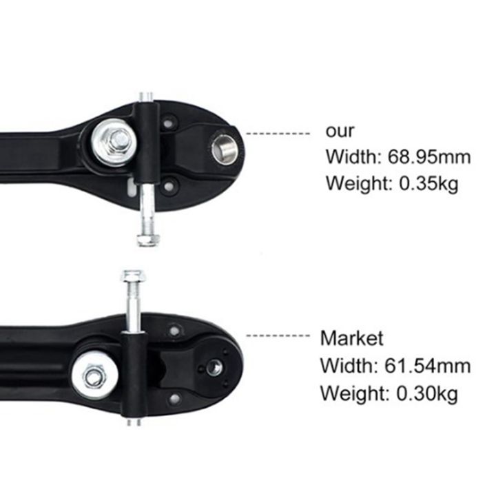 base-four-wheel-two-row-skate-bracket-skate-base-bottom-plate-with-roller-skate-toe-stoppers-270mm