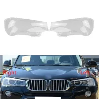 ฝาครอบเลนส์ใสโป๊ะโคมไฟฝาครอบไฟหน้าไฟหน้ารถสำหรับ-BMW X3 F25 X4 F26 2014 2015 2016 2017