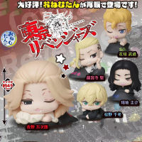 การกระทำอะนิเมะโตเกียว revengers stasto gashapon ของเล่น Keisuke baji refleken Sano manjirou 5ชิ้น sle. ของเล่นแคปซูลซาโนะ manjirou