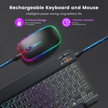 Wireless Bluetooth Keyboard Mouse For HONOR Pad X9 /X8 Pro 11.5