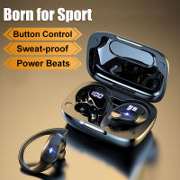 TWS 5.1 Sport Bluetooth Earphones LED Display Wireless Headphone Noise Cancelling Earbuds Bluetooth Waterproof Headsets With Mic