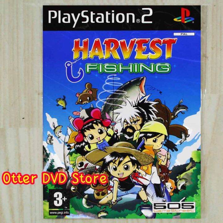Kaset PS2 PS 2 Harvest Fishing River King A Wonderful Journey