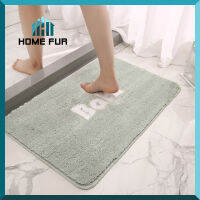 Home Fur พรมเช็ดเท้า พรมปูุพื้น พรมตกแต่งบ้าน ห้องนั่งเล่น ห้องน้ำ ห้องครัว กันลื่น พื้นหนานุ่ม พร้อมส่งในไทย