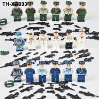 Compatible with lego military blocks armed forces honor guard of Chinas peoples liberation army (PLA) assembled one boy accidentally soldiers weapons