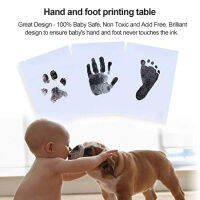 Baby Handprint Footprint Ink Pad Kits Pet Paw Print Ink Kits ขนาดกลางสำหรับทารกและสัตว์เลี้ยง