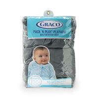 GRACO  ผ้าคลุมแผ่นรองนอนในเตียงเด็ก PNP QUILT-STONE GREY