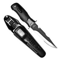 มีดพกดำน้ำพร้อมปลอก SAEKODIVE DIVE Knife, 304 Stainless Steel Blade 14cm