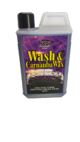 X-1 PLUS  Wash &amp; Carnauba Wax วอสแอนด์คานูบาแว็กซ์ แชมพูสูตรทำความสะอาดพร้อมเคลือบสี