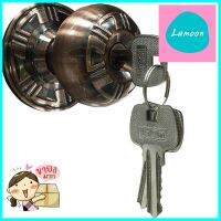 ลูกบิดทั่วไป ISON 8937 AC หัวจัน สีทองแดงรมดำISON 8937 AC ANTIQUE COPPER ENTRANCE KNOB **ด่วน ของมีจำนวนจำกัด**