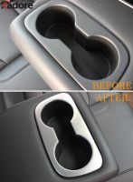 For Chevrolet Cruze 2017 2018 Car Water Cup Holder Decoration Frame Auto Model Interior Coffee Bottle Placement Stainless Steel