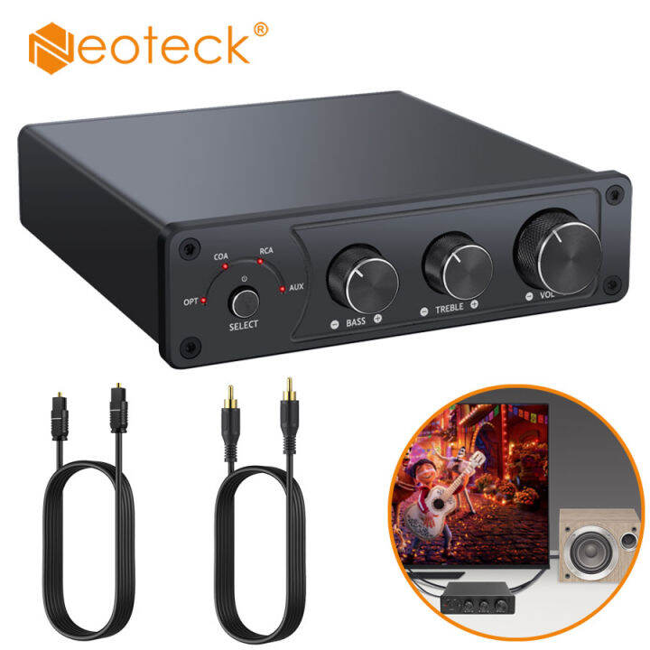 Neoteck 192kHz/24bit Stereo Audio Amplifier HiFi Digital Power