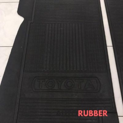 Toyota Hardtop Rubber พรมปูพื้นรถยนต์1ชุด