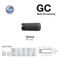 ตูดแฉกไนล่อน ฟูจิ GC ขนาด 22 / 25 ขอบเงิน / ทอง บิ้วคัน บิวท์คัน