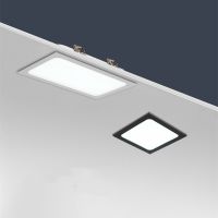 1 panel embedded LED downlight 12W 18W 24w square LED spotlight LED ceiling light AC185V-260V Night Lights