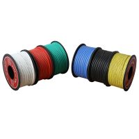 30m Soft Silicone Insulator UL3132 22 AWG Electrical Wire Tinned Copper Stranded Hook-up Wire 300V 6 Colors for DIY Toys Lamp Wires Leads Adapters