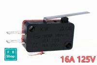 10pcs 15/5 A 250V 16A 125V Long Handle Mininature Microswitch black red