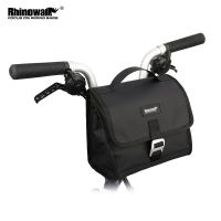 ┋ Rhinowalk 2022 New Bicycle Handlebar Bag Waterproof Front Tube Cycling Bag Insulated Big Capacity MTB Road Bicycle Accessories