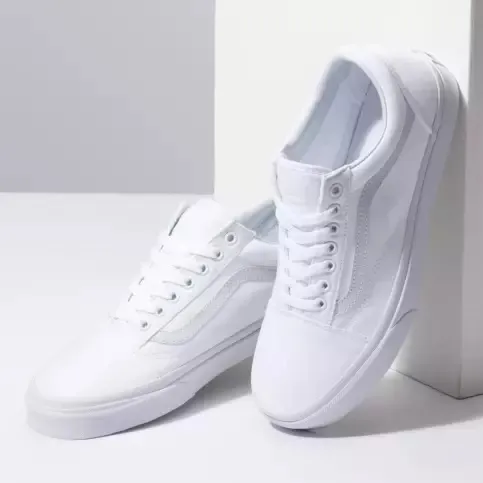 sepatu vans old skool full white