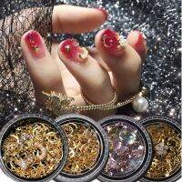 New Nail Decoration Star Moon Mixed Set Alloy Design Sharp Bottom Shaped Diamond Transparent AB Crystal Glass Diamond Nail Art