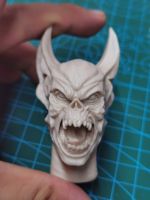 Unpainted 16 Scale Vampire Head Sculpt รุ่นสำหรับ12นิ้ว Action Figure ตุ๊กตาภาพวาดการออกกำลังกาย No.211