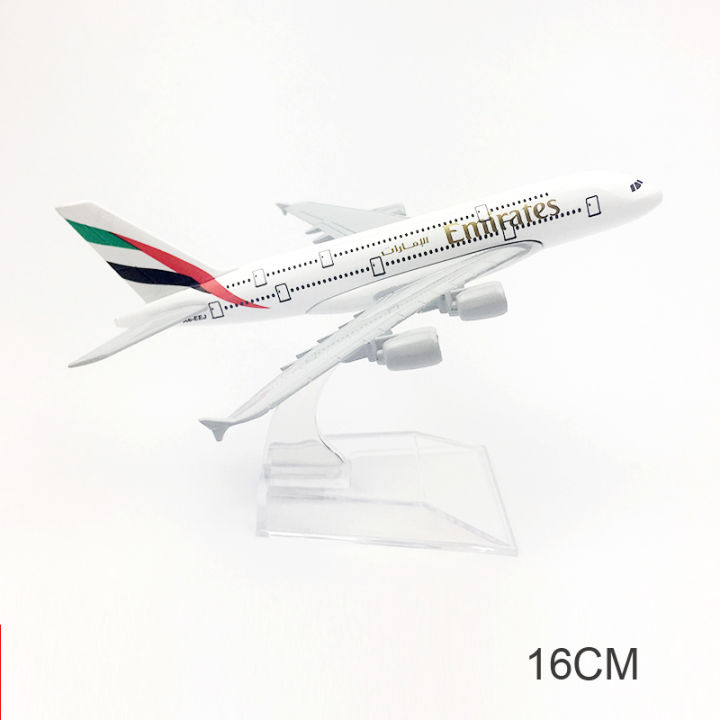 emirates-airlines-a380-airplane-โมเดลเครื่องบินโลหะอัลลอยด์-380-ขนาด-16ซม-20ซม